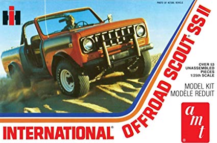 International Scout SSll "Off Road" Plastic Model Truck Kit