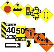 Road Signs HO Scale