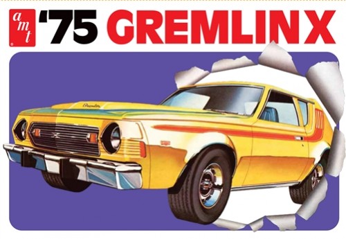 1975 AMC Gremlin X 1/25 Plastic Model Car Kit