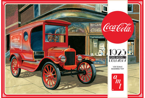 1923 Ford Model T Delivery "Coca Cola" 1/25 Plastic Model Car Kit