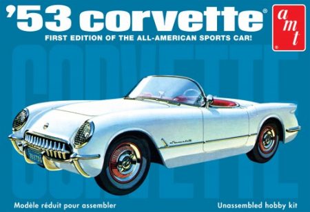 1953 Chevrolet Corvette`1/25 Plastic Model Kit