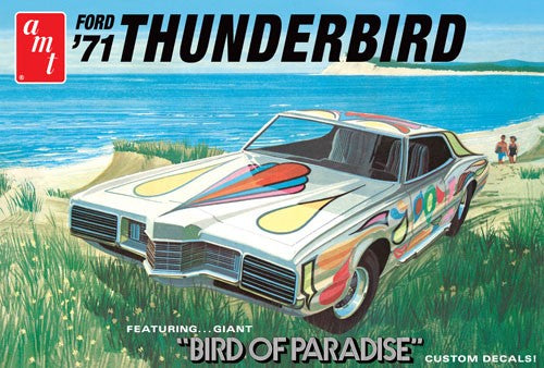 1971 Ford Thunderbird Plastic Model Car Kit