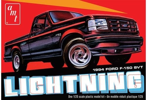 1994 Ford F-150 SVT Pickup `Lightning`Plastic Model Truck Kit AMT1110