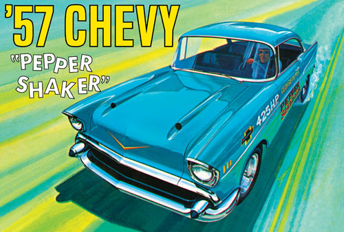 1957 Chevy "Pepper Shaker" 1/25 Plastic Model Car Kit AMT1079