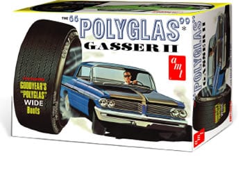1962 Pontiac Catalina “Polyglas Gasser II” Plastic Model  Kit