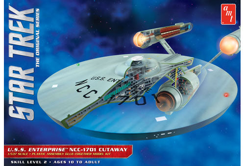 Star Trek  Enterprise `Cutaway`NCC1701 Model Kit 891
