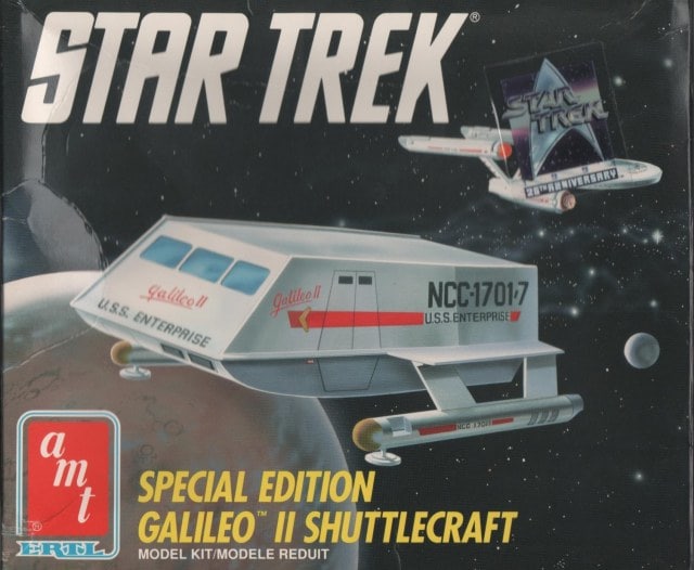 Star Trek  Galileo ll Shuttlecraft Model Kit 6006
