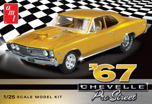 1967 Chevrolet Chevelle "Pro Street 1/25 Plastic Model Car Kit AMT876