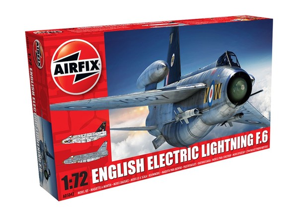 English Electric Lightning F6 Fighter Plastic Model Kit