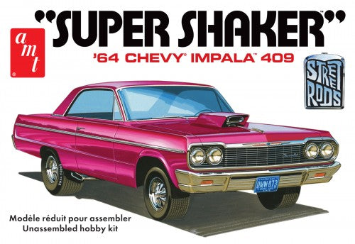 1964 Chevy Inpala 409 "Super Shaker" 1/25 Plastic Model Car Kit