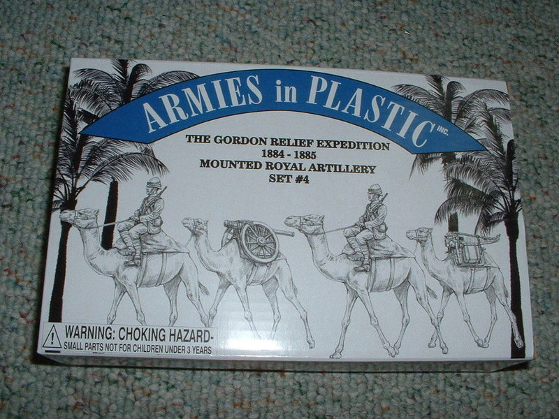 Gordon Relief Expedition Military Figures Set 1/32 Scale Armies in lastic 5590