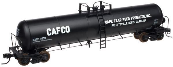 N Scale CAFCO 20,700-Gallon Non-Insulated Tank Car