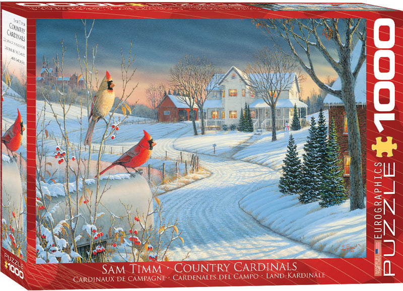 Sam Timm - Cardinals in Winter