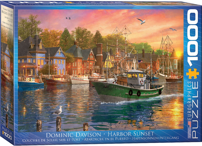 Dominic Davison - Harbour Sunset