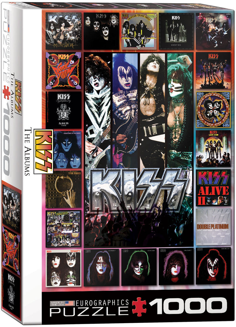 KISS Discography Collage