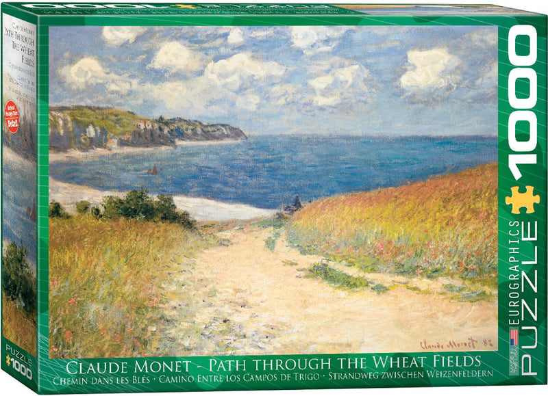 Claude Monet - Path through the Wheat Fields