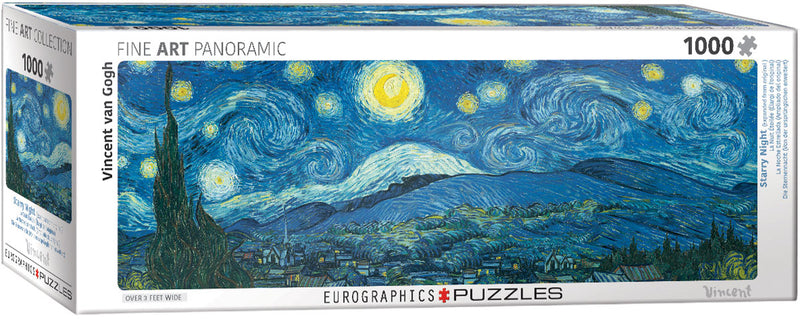 Vincent Van Gogh - Starry Night Panorama