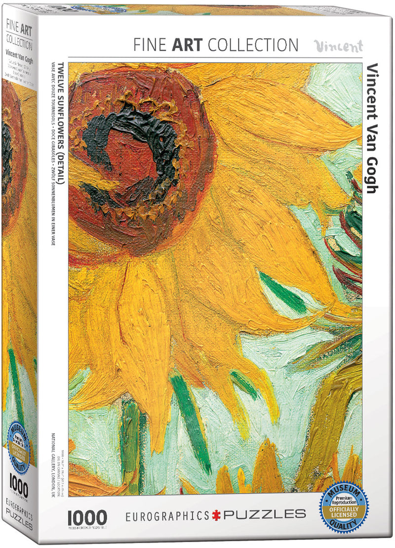 Vincent Van Gogh - Twelve Sunflowers (detail)