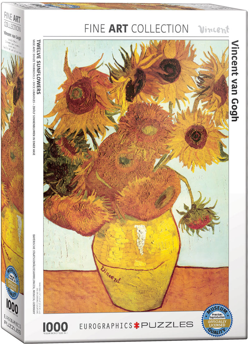 Vincent Van Gogh - Twelve Sunflowers