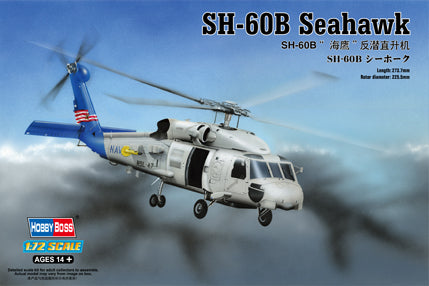 Sikorsky SH-60B Seahawk 1 Scale Plastic Model Aircraft Hobby Boss 7231