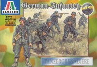 German Infantry WWll  Military Figures Set 1/72 Scale Plastic Model Kit