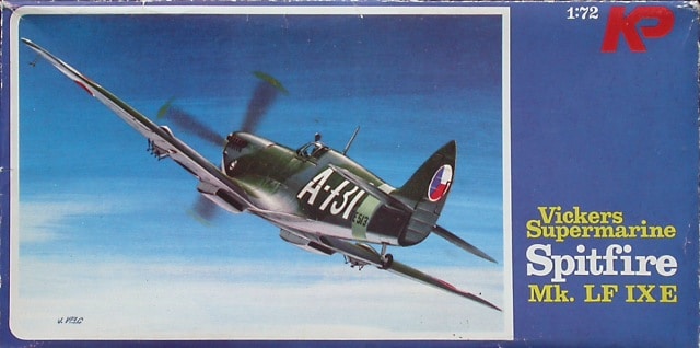 Supermarine Spitfire MK LF lXE Fighter 1/72 Scale Plastic Model Kit KP Models 200