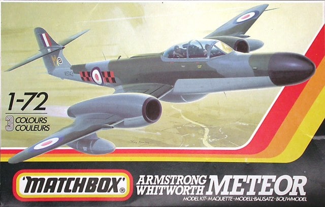 Gloster Meteor Night Fighter Variants 1/72 Scale Plastic Model Kit Matchbox PK129