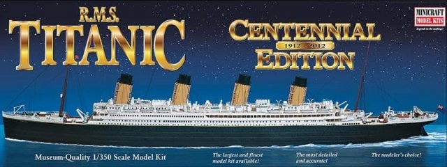 RMS Titanic Ocean Liner 1/350 Scale Minicrft 1318
