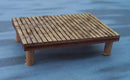 Wooden Dock HO Scale