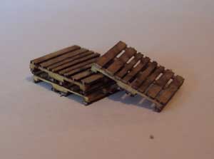 Wooden Skids N Scale