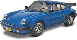 Porsche 911 Turbo Plastic Model Car Kit