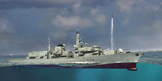 HMS Kent Type 23 Frigate 1/350 Scale