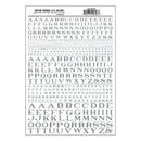 Roman R.R. Silver Letters