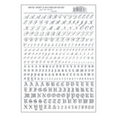 Script and Old English Block Silver