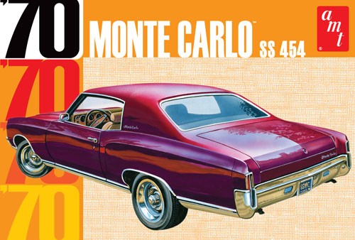 1970 chevrolet Monte Carlo SS 454 Plastic Model Car Kit