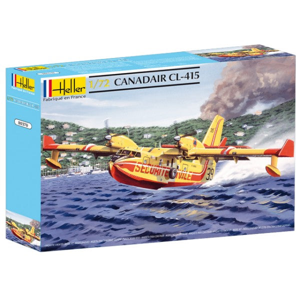 Canadair CL-415 Water Bomber 172 Scale Plastic Model Kit Heller 80870