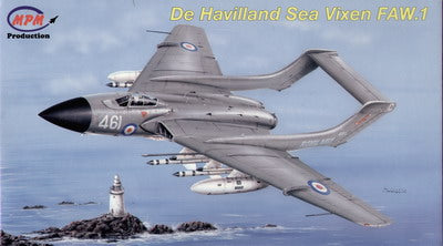 De Havilland Sea Vixen FAW 1 1/72 Scale Plastic Model Kit MPM72545