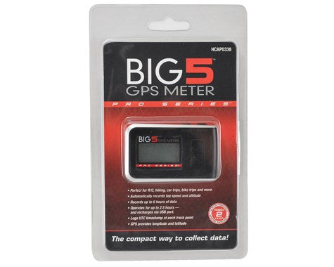 Hobbico Big 5 GPS Meter HCAP0338