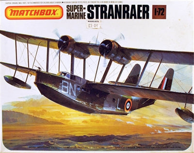 Supermarine Stranraer Flying Boat 1/72 Scale Plastic Model Kit Matchbox Pk601