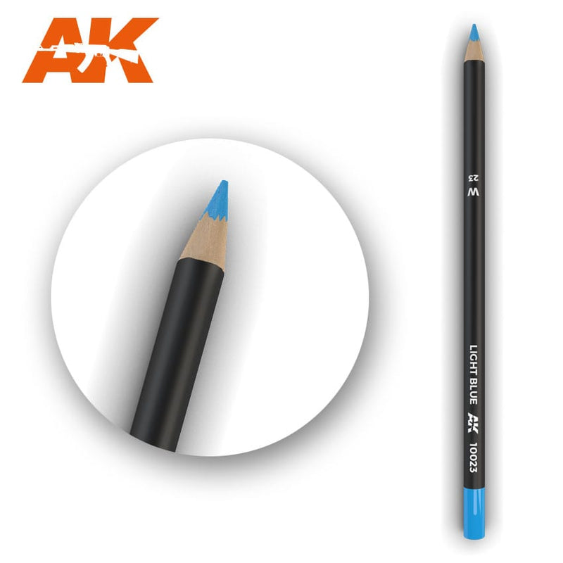 Light Blue Weathering Pencil AK Interactive AK10023