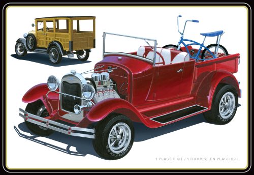 1929 Ford Model A Pickup 1/25 Scale Plastic Model Kit AMT 1269