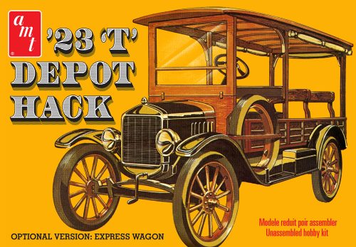 1923 T Depot Hack 1/25 Plastic Model Car Kit AMT 1237