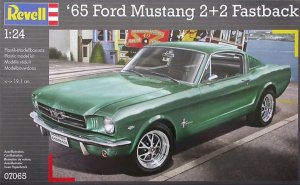 1965 Ford Mustang 2 +2 Fastback 1/24 Plastic Model Kit Revell 0765