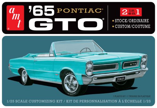 1965 Pontiac GTO  1/25 Scale Plastic Midel Kit AMY1191