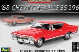 1968 Chevrolet Chevelle SS 396 1/25 Scale Plastic Model Kit Revell 85-4445
