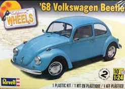 1968 Volswagen Beetle 1/24 Scale Plastic Model Kit Revell 85-492