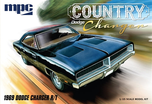 1969 Dodge Country Charger 1/25 Plastic Model Car Kit MPC 878