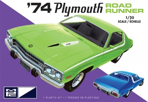 1974 Plymouth Roadrunner 1/25 Plastic Model Car Kit MPC 920