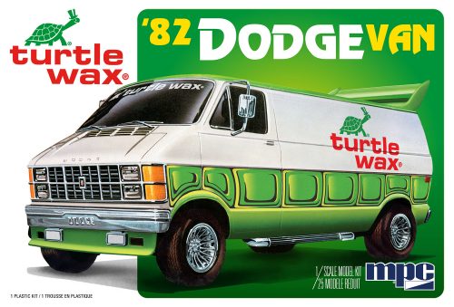 1982 Dodge Van 1/25 Scale Plastic Model Truck Kit MPC 943