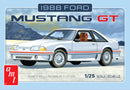 1988 Ford Mustang GT 1/25 Scale Plastic Model Car Kit AMT 1216